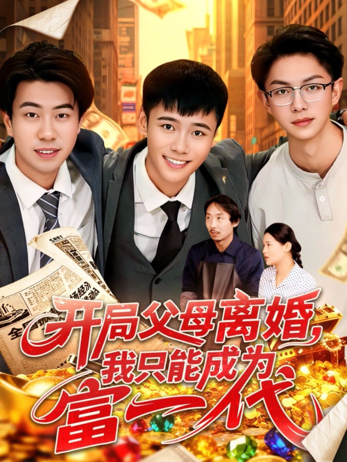 開局父母離婚，我只能成為富一代(全集)